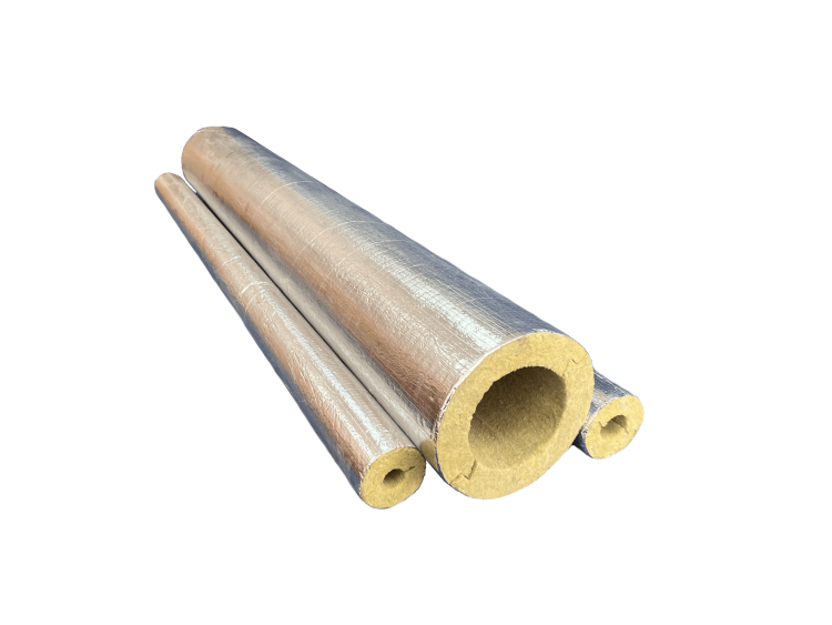 Цилиндры минераловатные тепло и звукоизоляционные огнезащитные EURO-ШЕЛЛ Ц 80/Ф, 1000x42x30